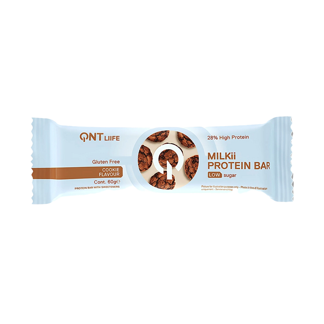 QNT Life Joy Protein Bar Crunchy Chocolate Cookie Low Sugar