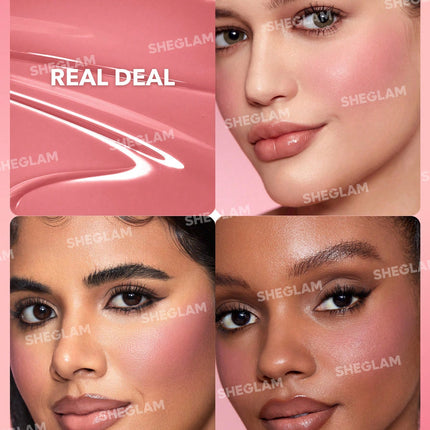 SHEGLAM Color Bloom Liquid Blush-Real Deal