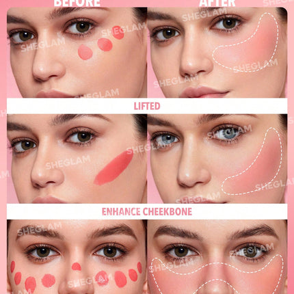 SHEGLAM Color Bloom Liquid Blush-Real Deal