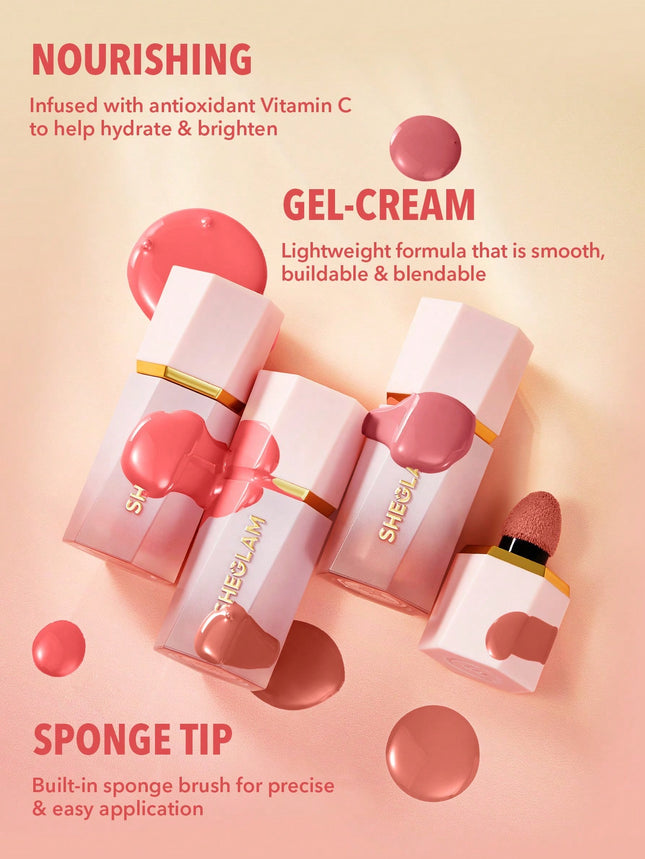 SHEGLAM Color Bloom Liquid Blush-Real Deal