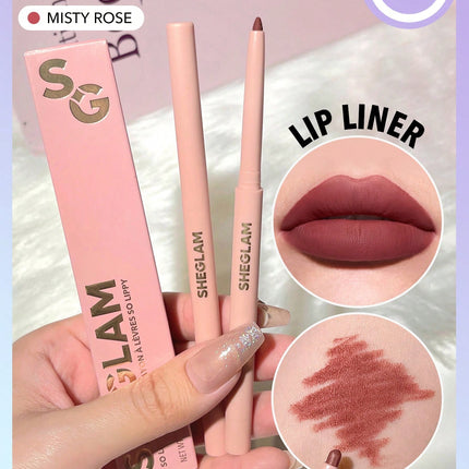 So Lippy Lip Liner-Misty Rose Creamy Matte Lip Liner Pencil