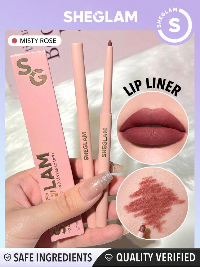 So Lippy Lip Liner-Misty Rose Creamy Matte Lip Liner Pencil