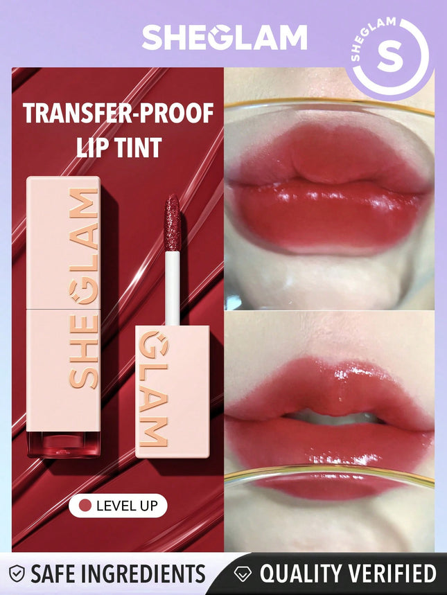 SHEGLAM Take A Hint Lip Tint-Level Up Color Changing Long Lasting Lip Gloss