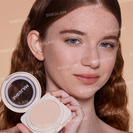 SHEGLAM Skin-Focus High Coverage Powder Foundation-Fair