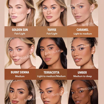 SHEGLAM Sun Sculpt Liquid Contour-Golden Sun  Gel Cream Contour