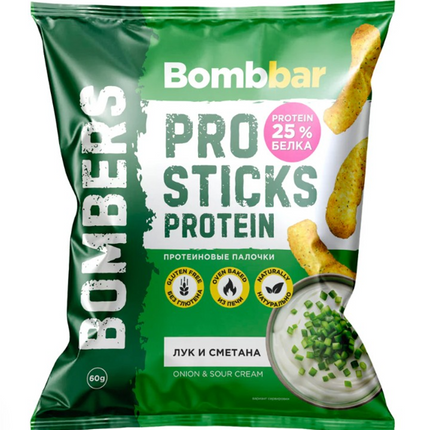 Bombbar Onion Cream Protein Sticks 60g