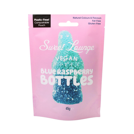 Sweet Lounge fizzy Bluerasp bottles  65G