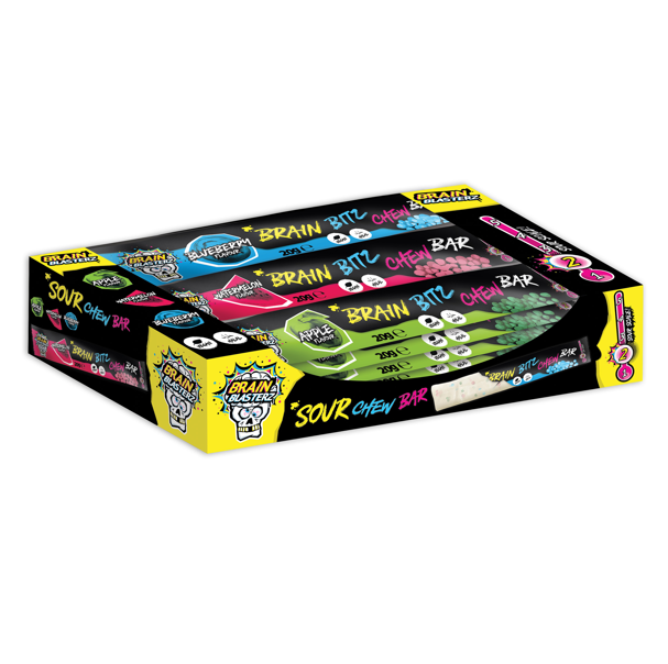 Brain Blaster Sour Chew Bar – 20g