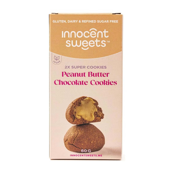 Innocent Sweets Peanut Butter Chocolate Cookies – 60g