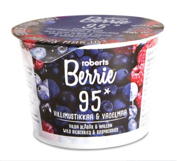 Roberts Berrie Drinkable Wild Bilberry & Raspberries 100ml