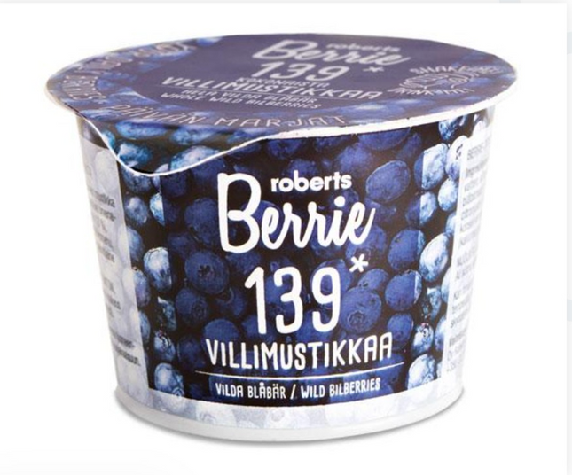 Roberts Berrie Drinkable Wild Bilberries 100ml