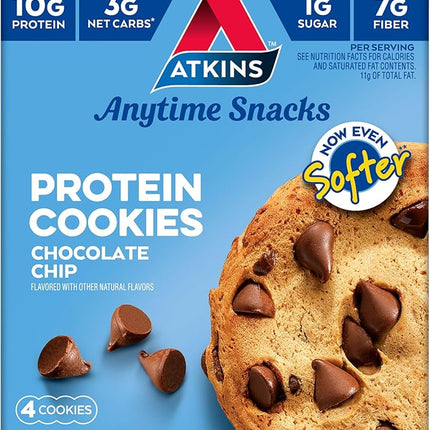 Atkins High protein Cookies Choco Chips 4 x 39g