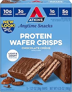 Atkins High Protein wafer Chocolate creme 5 x 36g
