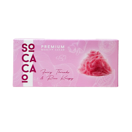 So Cacao Premium Quality Cacao Fairy threads Chocolate Bar