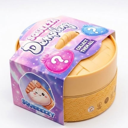 Squeeza Dumpling Squishy, Pressure Relief Balls