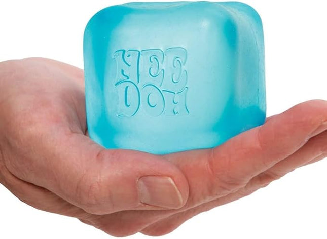 NeeDoh Nice Cube, Sensory Squeeze Toy with Super Solid Squish