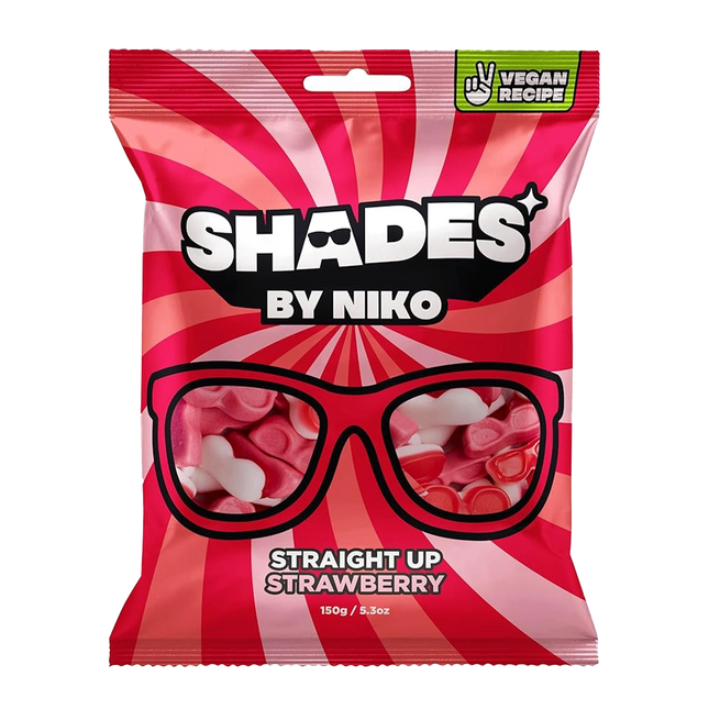 Shades By Niko Straight up Strawberry Flavour Candy