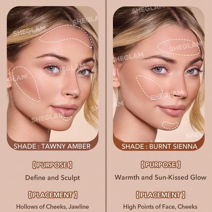 SHEGLAM Sun Sculpt Liquid Contour-Terracotta  Gel Cream Contour 