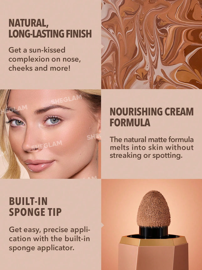 SHEGLAM Sun Sculpt Liquid Contour-Terracotta  Gel Cream Contour 