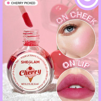 SHEGLAM For the Flush Lip & Cheek Tint-Cherry Picked