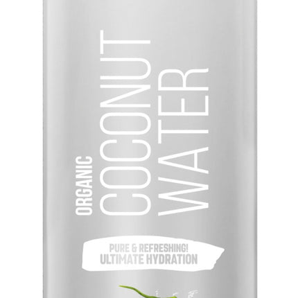 Happy Earth Organic Coconut Water, 350ml, Glass Bottle
