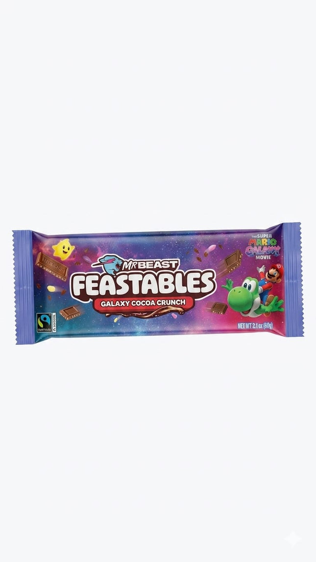 Mr Beast Feastables Galaxy Cocoa Crunch