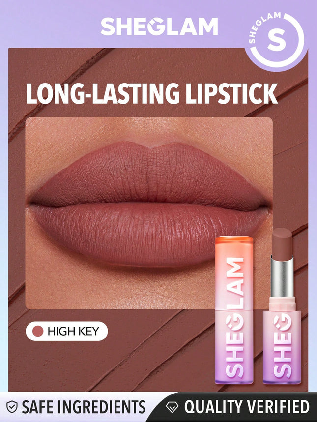 SHEGLAM Dynamatte Boom Long Lasting Matte Lipstick-High Key