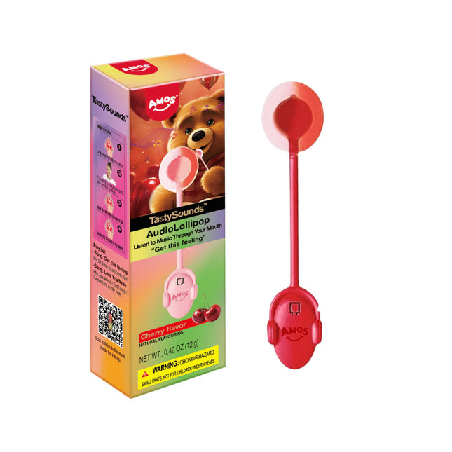 Amos Musical Lollipop Cherry - Audio Singing Lollipop