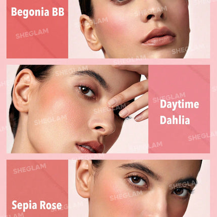 SHEGLAM Floral Flush Blush Palette 6-Color Pressed Powder Blush