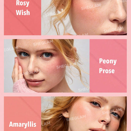 SHEGLAM Floral Flush Blush Palette 6-Color Pressed Powder Blush