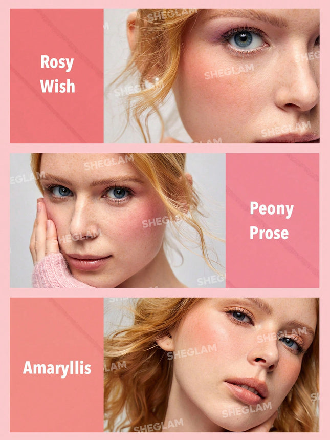 SHEGLAM Floral Flush Blush Palette 6-Color Pressed Powder Blush
