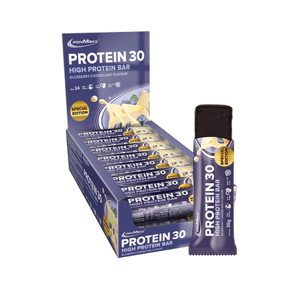 Ironmaxx Protein 30 High Protein Bar . Gluten free Protein bar.