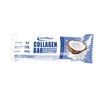 IronMaxx Collagen Bar . High Protein . Low Sugar