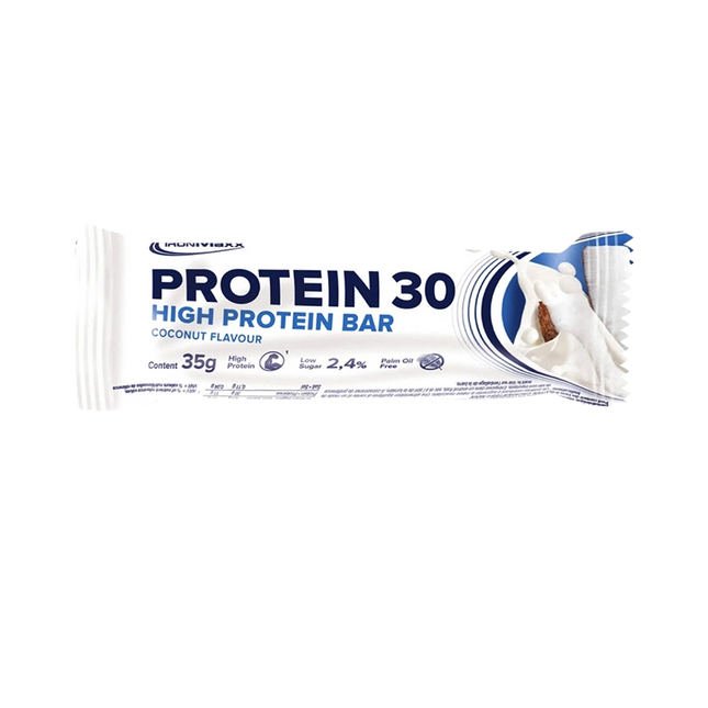 Ironmaxx Protein 30 High Protein Bar . Gluten free Protein bar.