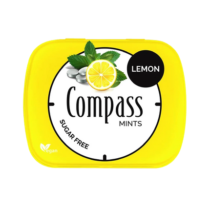 Compass Sugar Free Vegan Mints - With Sweetener