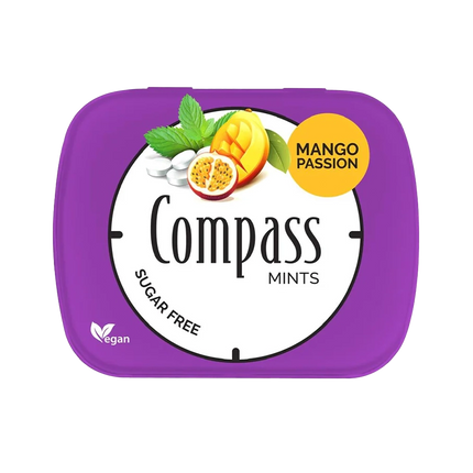 Compass Sugar Free Vegan Mints - With Sweetener