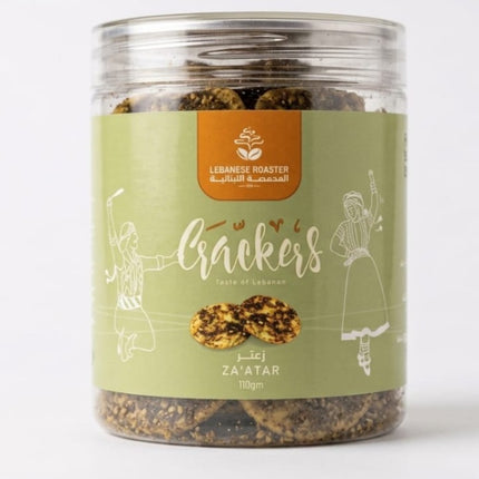 Lebanese Roaster  Crackers Zaatar 110G
