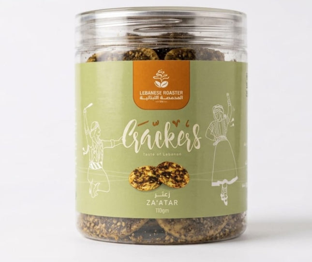Lebanese Roaster  Crackers Zaatar 110G
