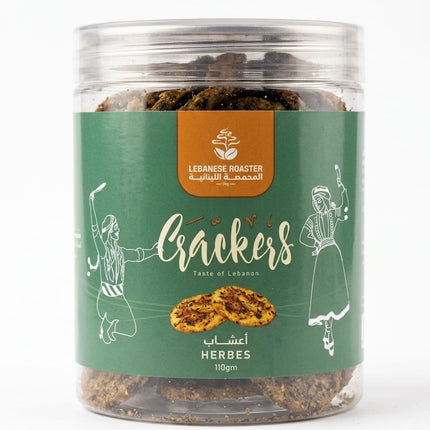 Lebanese Roaster  Crackers Herbs 110G