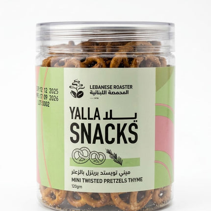 Lebanese Roaster Yalla Pretzels Thyme 120g