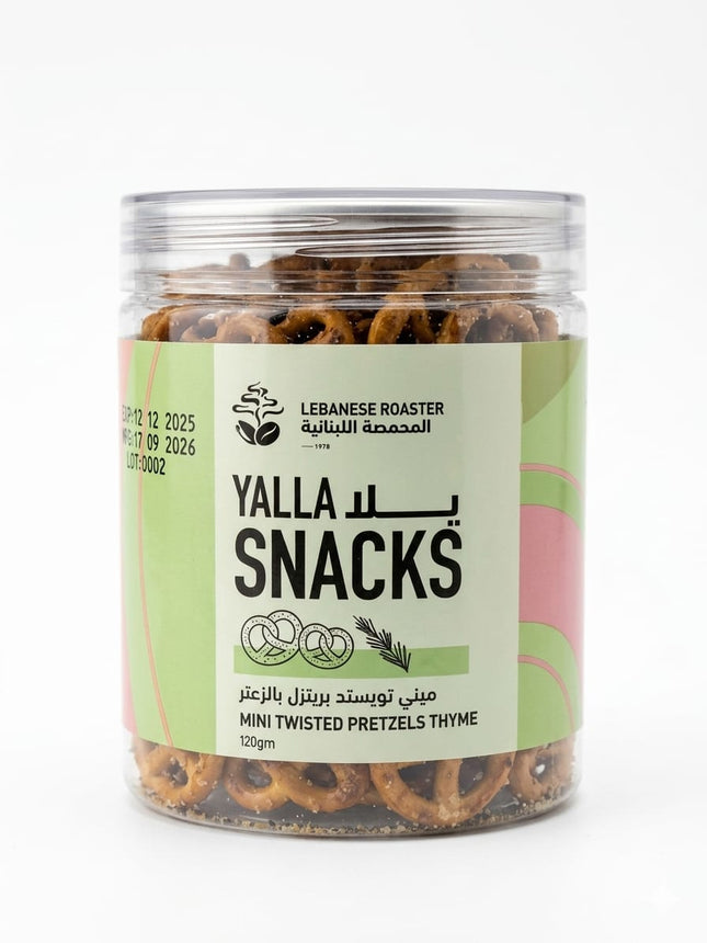 Lebanese Roaster Yalla Pretzels Thyme 120g