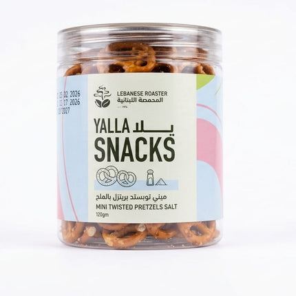 Lebanese Roaster Yalla Pretzels Salted 120g