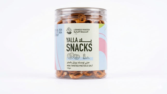 Lebanese Roaster Yalla Pretzels Salted 120g