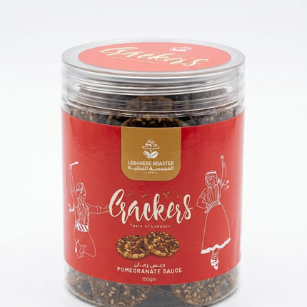 Lebanese Roaster Crackers Pomegranate 150G