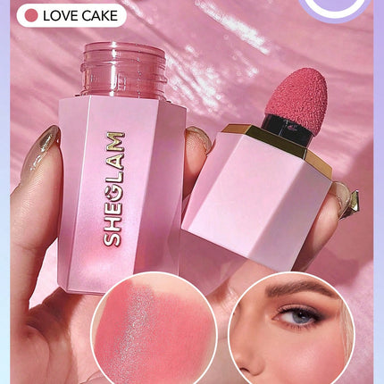 She Glam Color Bloom Liquid Blush Matte Finish Love Cake