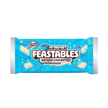 Feastables MrBeast Crunch Bars and Organic Cocoa