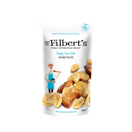 Mr. Filbert’s Simply Sea Salt Mixed Nuts Gluten