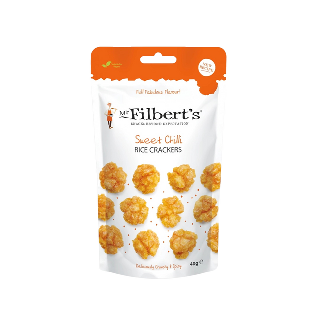 Mr. Filbert’s Sweet Chilli Rice Crackers Crispy & Flavoured Snack