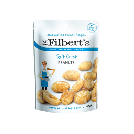 Mr Filbert's Salt Crust Peanuts  Vegan Dairy Free & Gluten Free