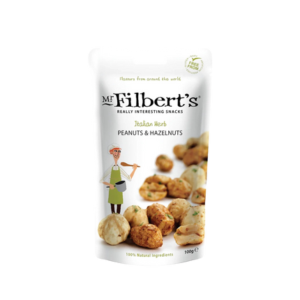 Mr. Filbert's Italian Herb Peanuts & Hazelnuts